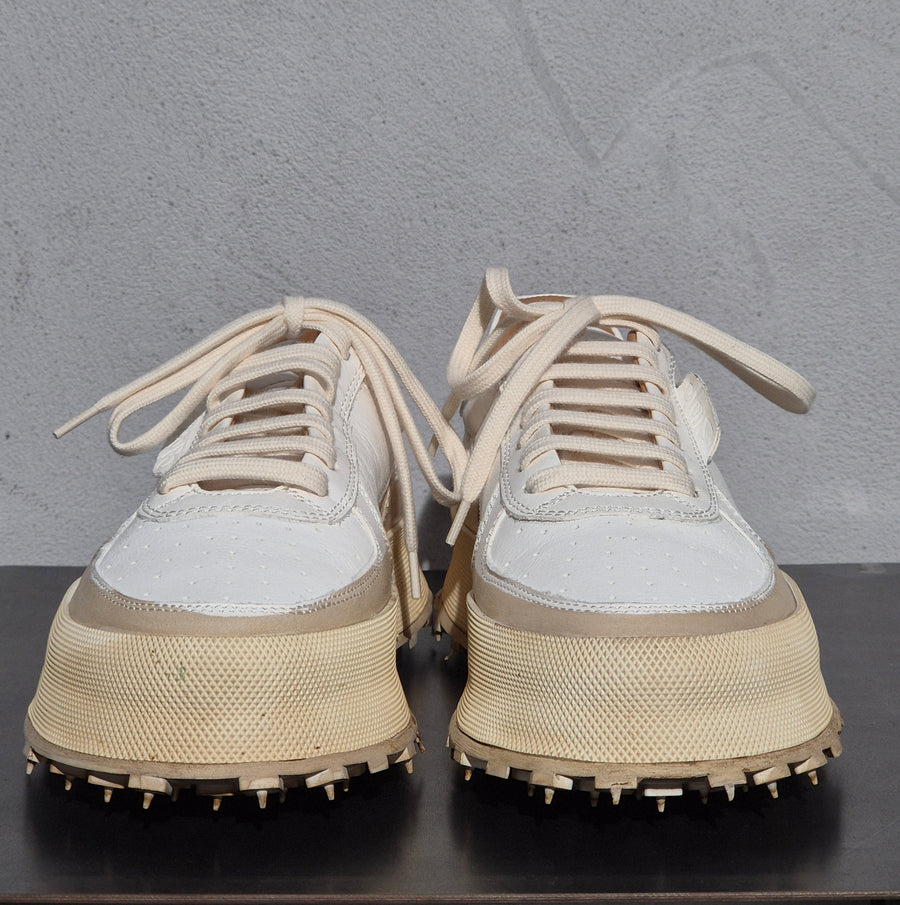 Shoto - Sneakers Bianco Tortora 6420