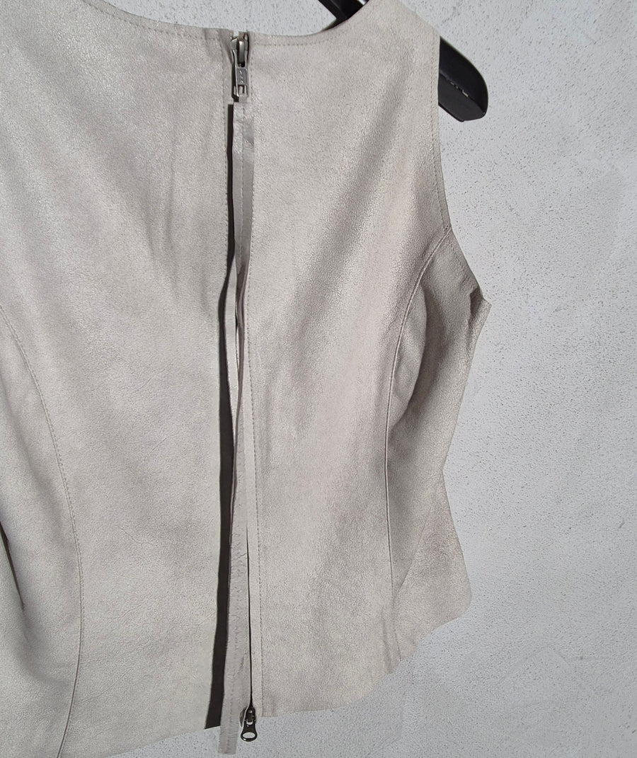 Vanderwilt - Gilet Top Pelle 9538