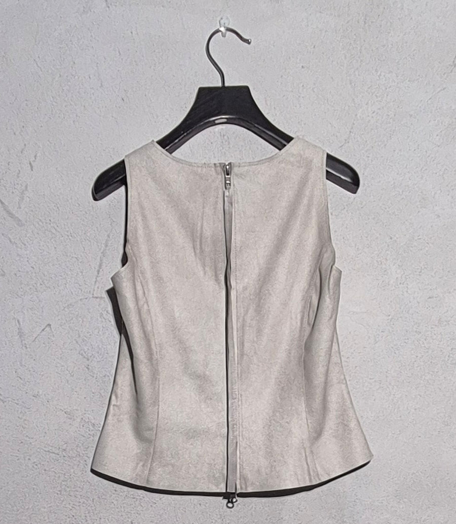 Vanderwilt - Gilet Top Pelle 9538