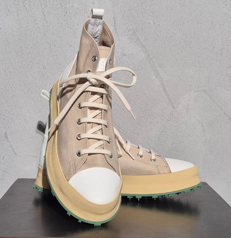 Shoto - Sneakers Bianco Sabbia 51801