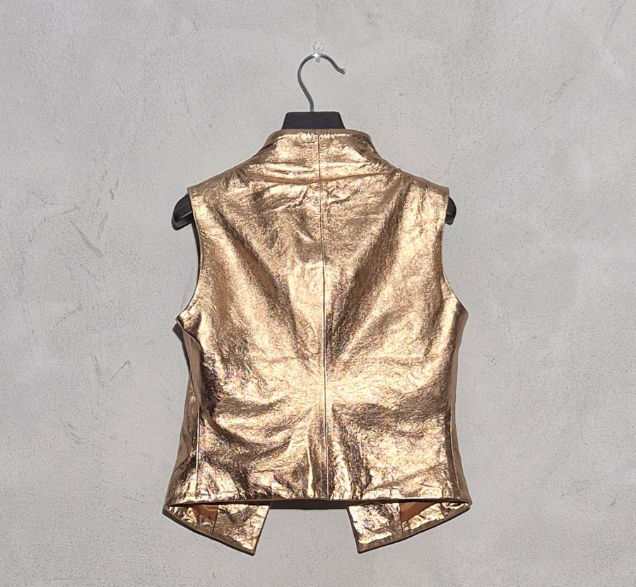 SS25 Le Ruemarcel - Gilet Pelle Fatima