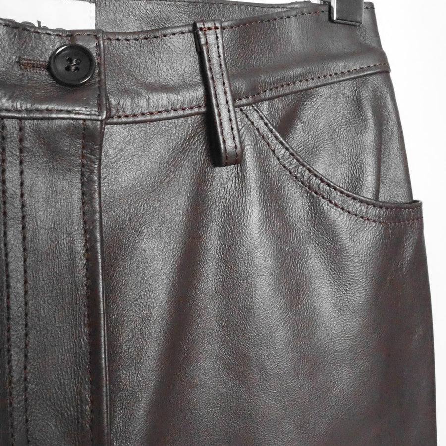 Hache - Pantalone Pelle Alexander