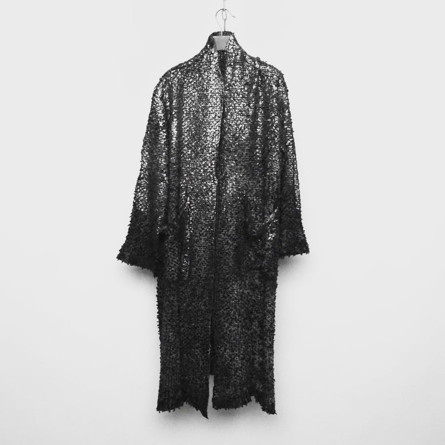 Avant Toi - Cappotto Long Furry Laminato