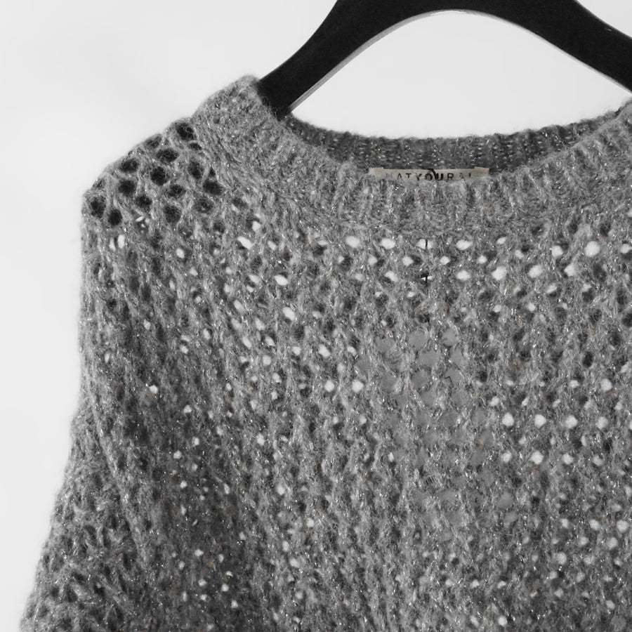 - Natyoural - Maglia Giro Rete