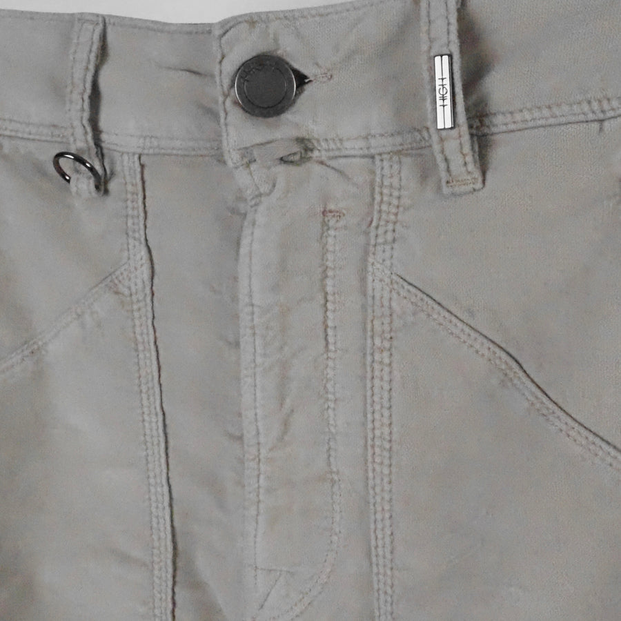 - High - Pantalone Velluto Pulsate