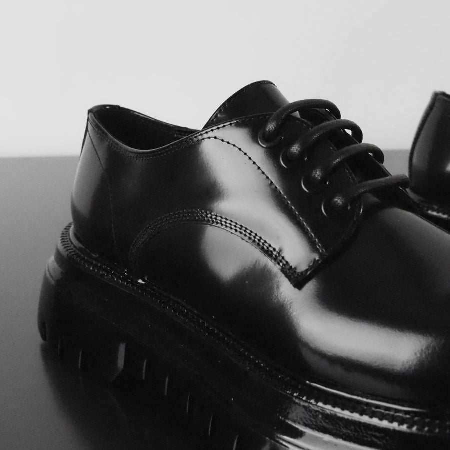 - Mattia Capezzani - Scarpa Allacciata Cordovan