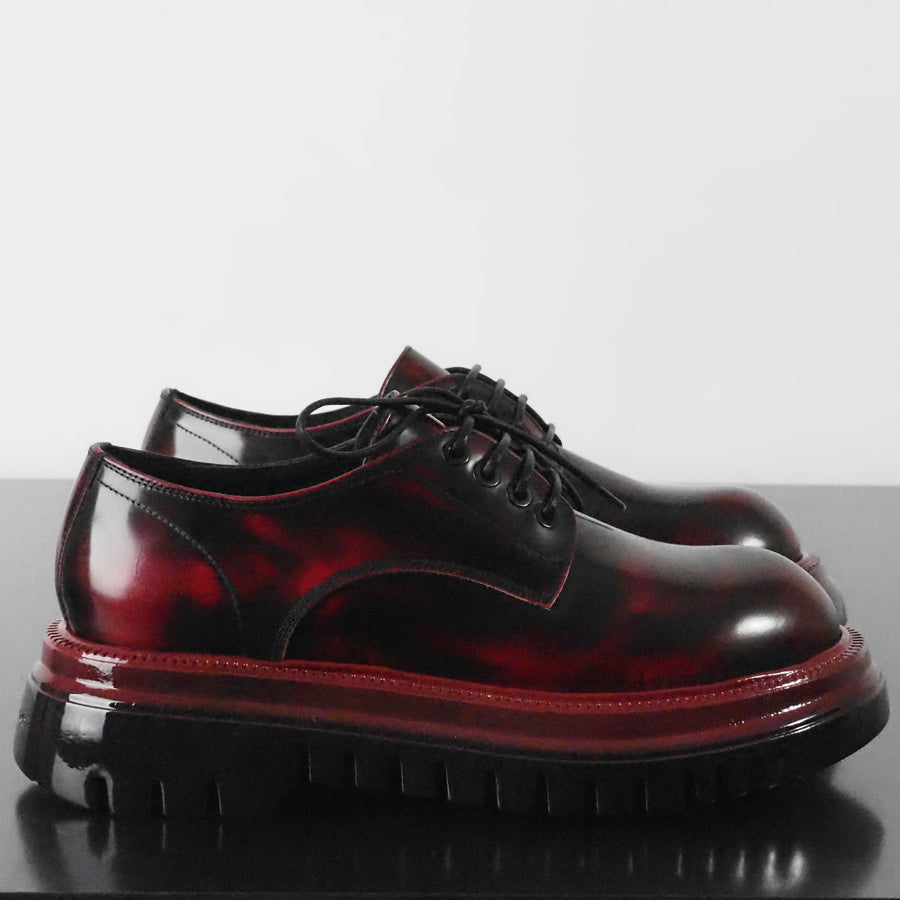 - Mattia Capezzani - Scarpa Allacciata Cordovan