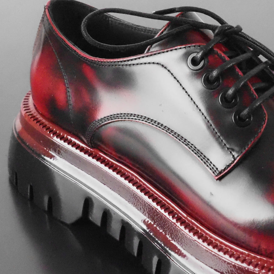 - Mattia Capezzani - Scarpa Allacciata Cordovan