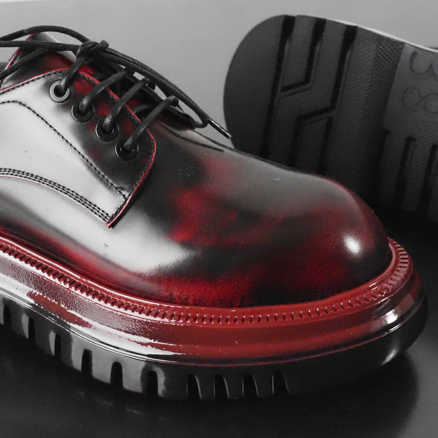 - Mattia Capezzani - Scarpa Allacciata Cordovan