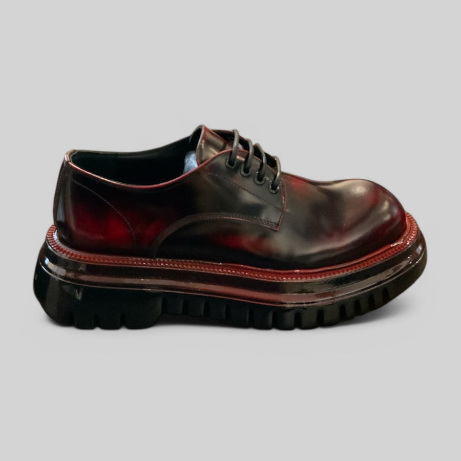 - Mattia Capezzani - Scarpa Allacciata Cordovan